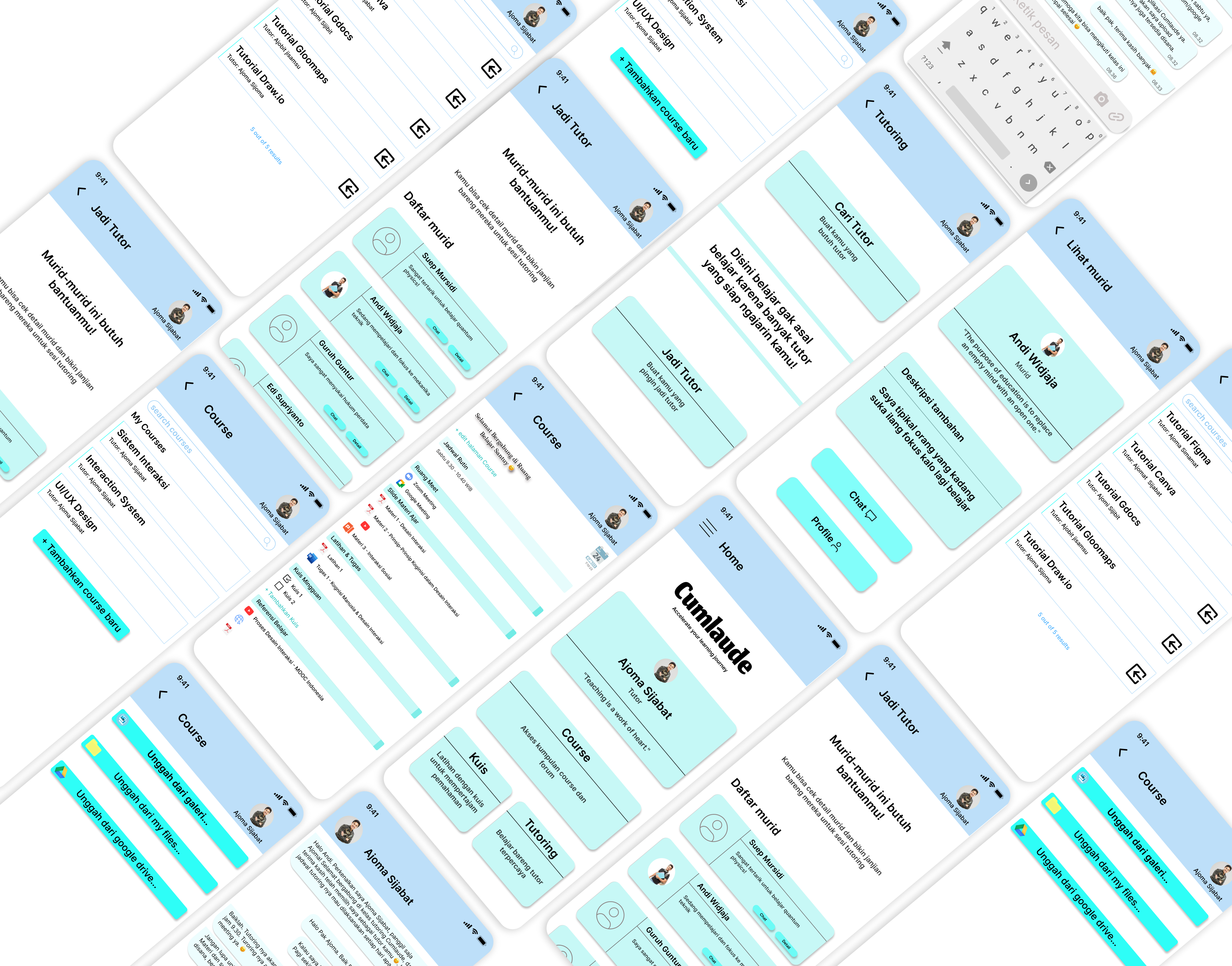 Fitur Tutor - Dashboard & Course - Cumlaude